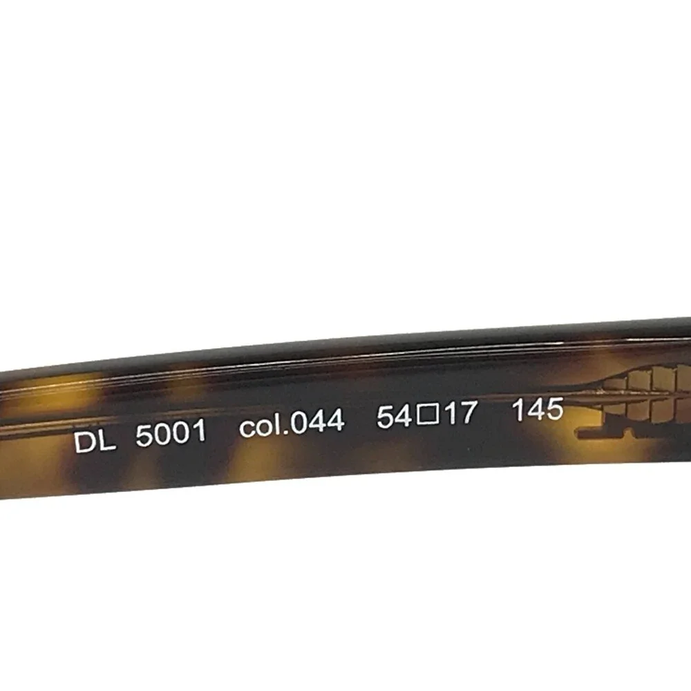 Diesel Eyeglasses Frames DL5001 col.044 Clear Red Brown Tortoise 54-17-145